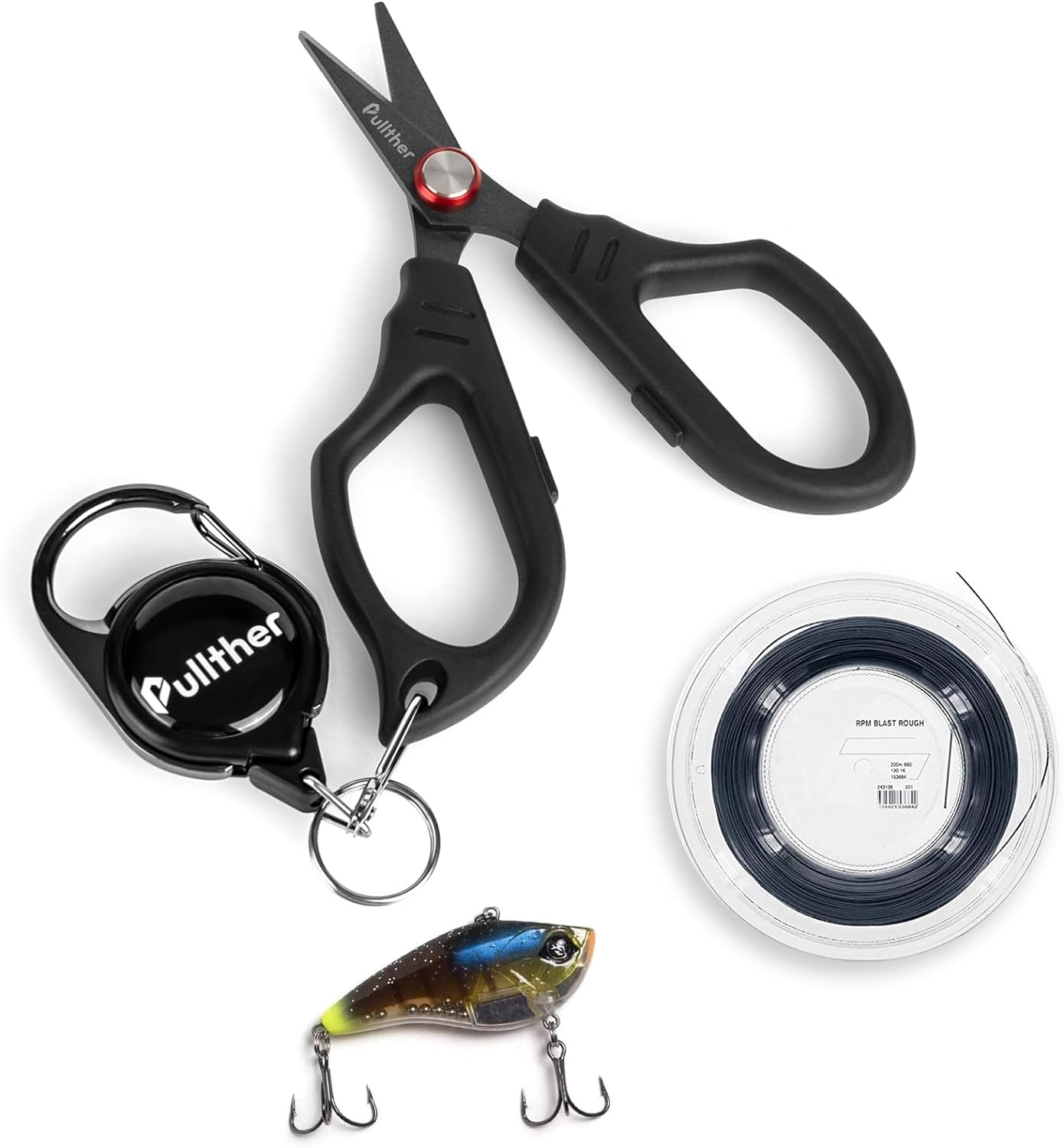 Amazon | Pullther 釣り ハサミ peカッター ラインカッター フロロ